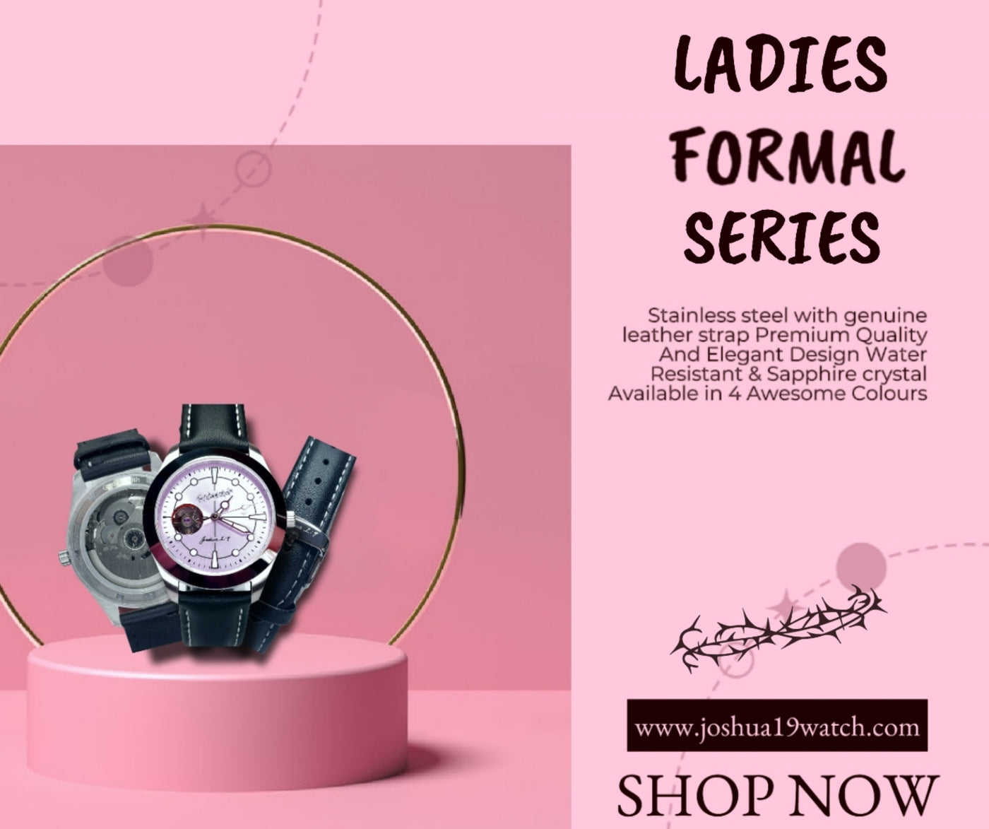 Ladies Formal Series - Pink