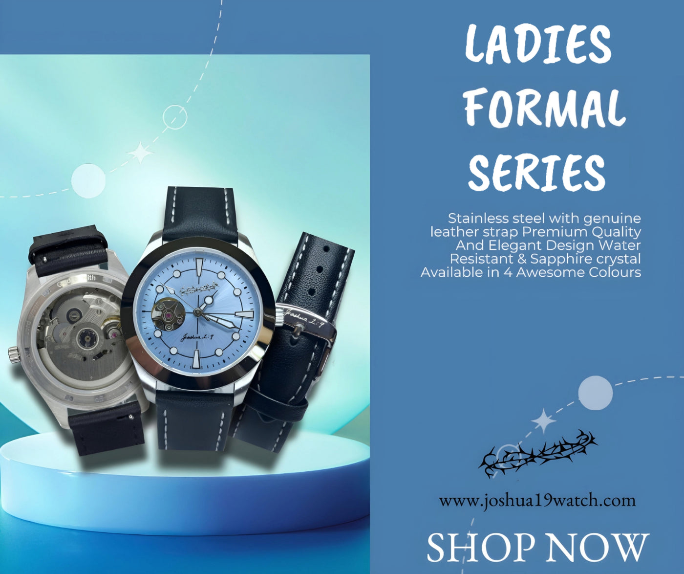 Ladies  Formal Series - Blue